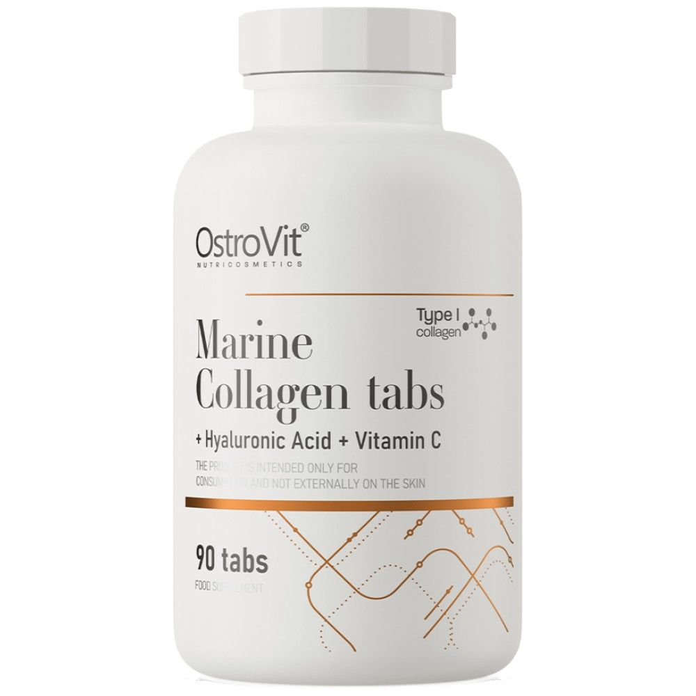 Colagen Marin / + Acid Hialuronic și Vitamina C - 90 Tablete