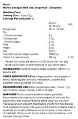 Colagen marin | Peptide de colagen bioactive Naticol® din codul Atlantic sălbatic - 360 de grame
