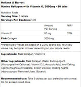Colagen marin cu vitamina C 3000 mg - 90 tablete