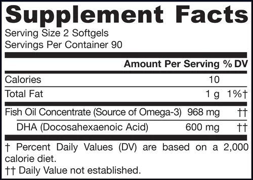Max DHA - 180 de capsule moi