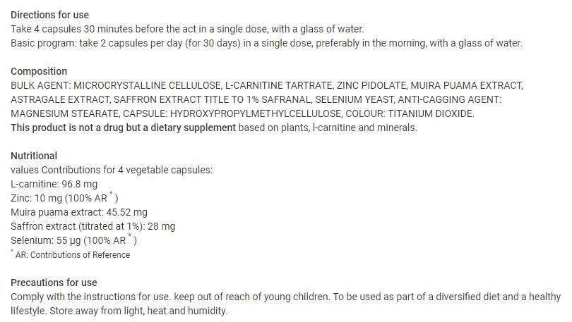 Maxi Sperm | Creșterea volumului spermatozoizilor - 60 capsule