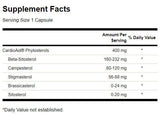 Steroli vegetali cu putere maximă CardioAid - 60 de capsule