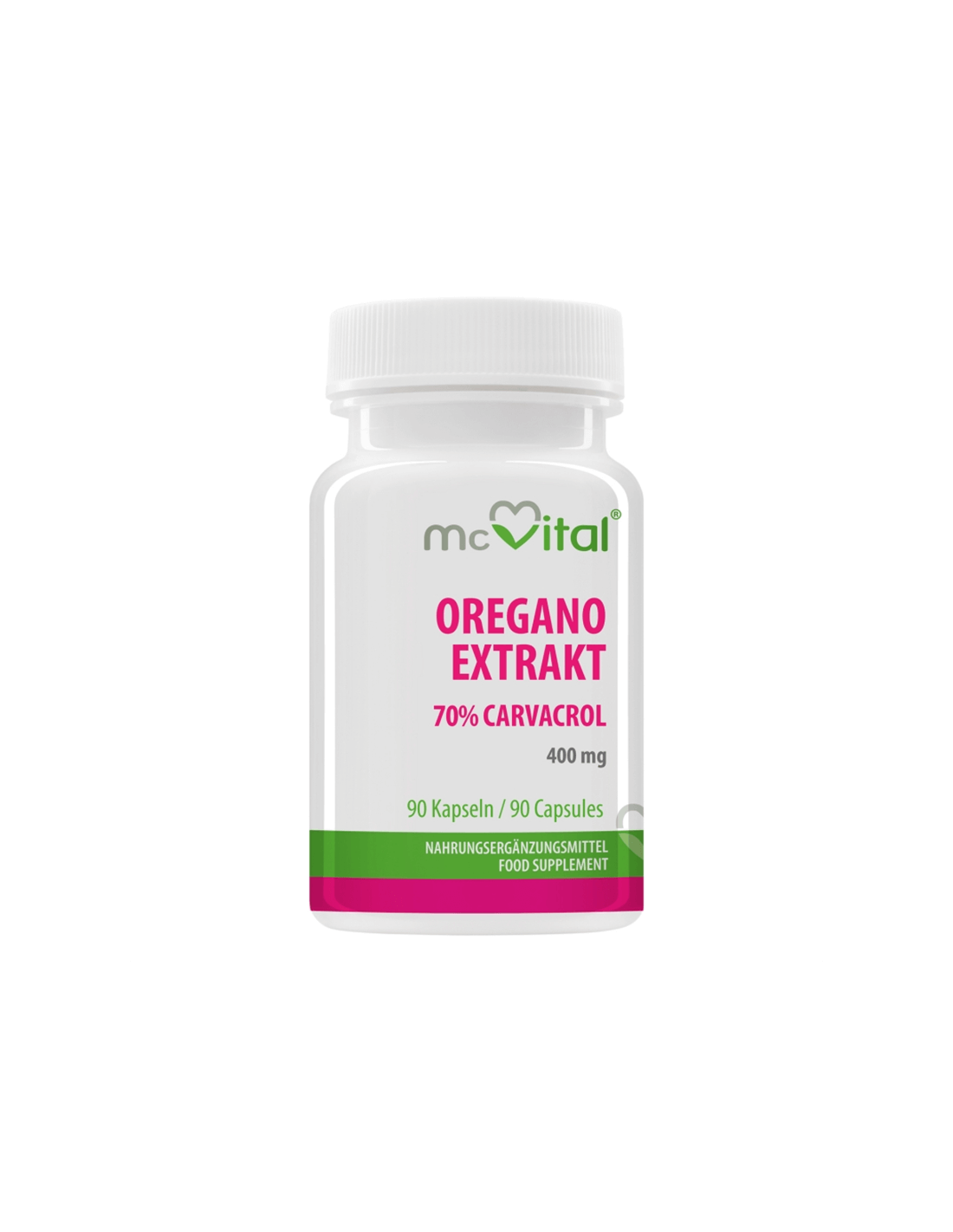 Căile respiratorii - McVital Oregano extract 70% Carvacrol, 90 capsule