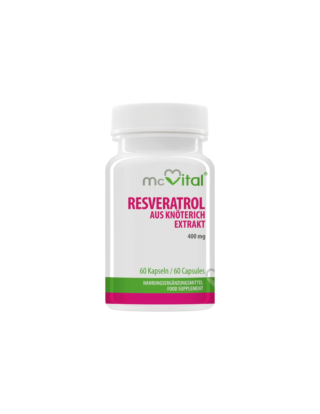 Circulație, sistem cardiovascular - McVital Resveratrol (din tuberculul uterin japonez), 60 capsule