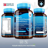 Multivitamine și minerale pentru bărbați 180 de tablete vegane
