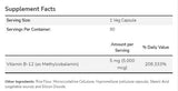 Metil B-12 5000 mcg - 90 capsule
