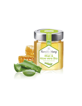 Miel &amp; Aloe Vera Bio / Bio miere de salcâm + aloe vera, 170 g Famille Mary
