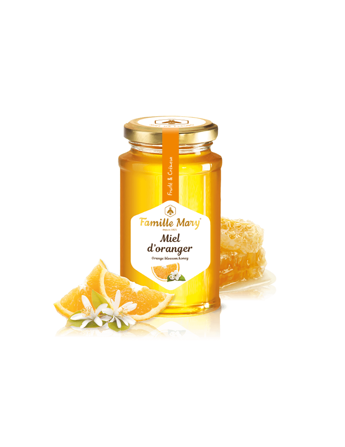 Miel d' oranger des vergers de Valence / Miere de flori de portocal (Valencia, Spania), 360 g Famille Mary
