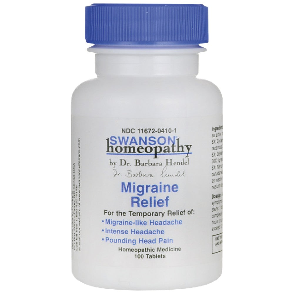 Ameliorarea migrenei 100 tablete