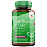 Complex Ciulin de lapte (80% Silimarina) - 150 Vcaps Nutravita