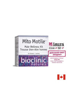Mito Motile™ Male Wellness Kit - Formula de fertilitate pentru bărbați, 30 de pachete Natural Factors