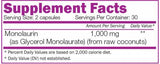 Monolaurin 1000 mg - 60 capsule