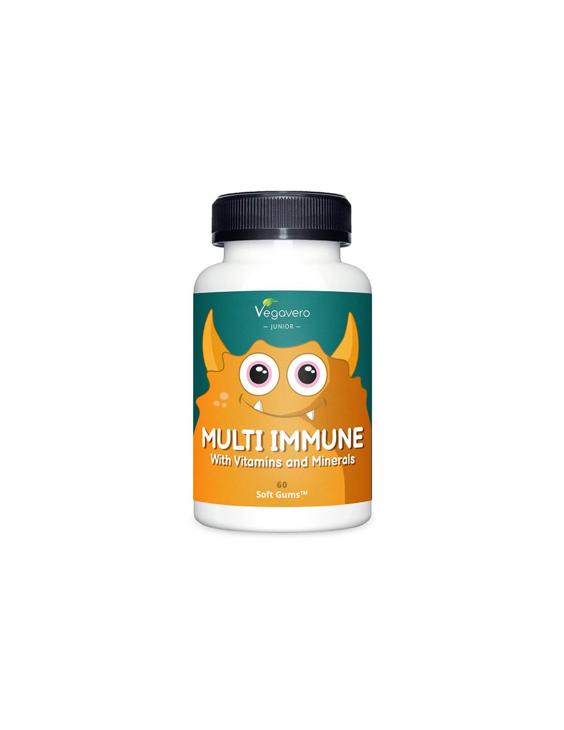 Multi Imune cu Vitamine și Minerale - Vitamine și minerale multiimune pentru copii, 60 de tablete de gel Vegavero