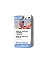 MultiSure® Men / Multivitamine pentru bărbați (cu luteină, licopen și saw palmetto), 80 capsule