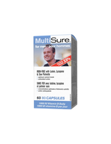 MultiSure® Men / Multivitamine pentru bărbați (cu luteină, licopen și saw palmetto), 80 capsule