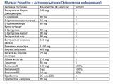 Muracol Proactive 120 capsule (Oboseala si Oboseala cronica)