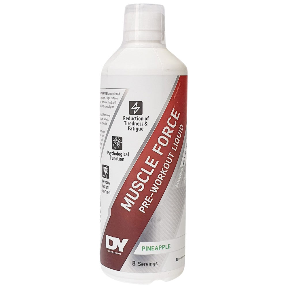 Forța musculară | Lichid pre-antrenament - 500 ml