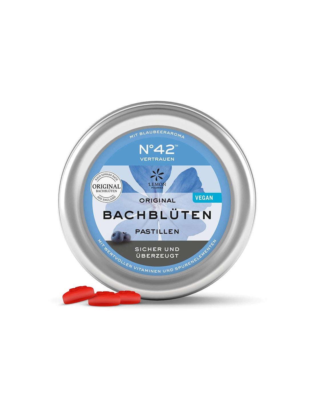 Pastile Dr. Bach - N°42 Trust, 50 g (~ 40 bucati) Lemon Pharma