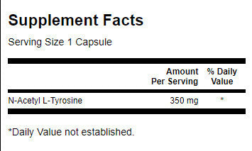 N-Acetil L-Tirozină 350 mg - 60 capsule