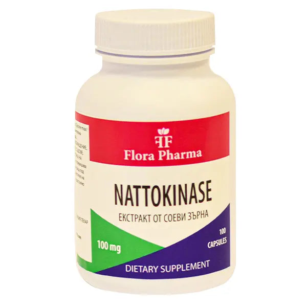 Nattokinase / Nattokinase 2000FU (100mg) /100 capsule, 100 doze/