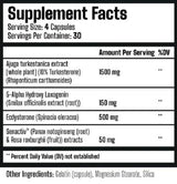 Nattyquad | Natural Muscle Building Stack - 120 capsule