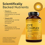 Vitamine pentru ochi /naturale/ - Natural Eye Complex 90 capsule vegane
