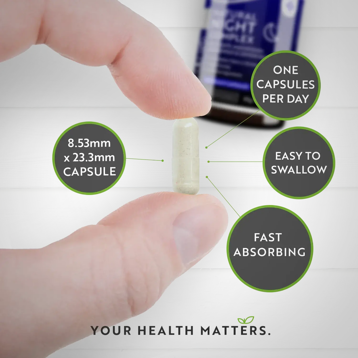 Natural Night Sleep Complex 120 Vcaps. Nutravita