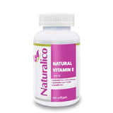 Vitamina E naturala 400 UI - 60 capsule de gel