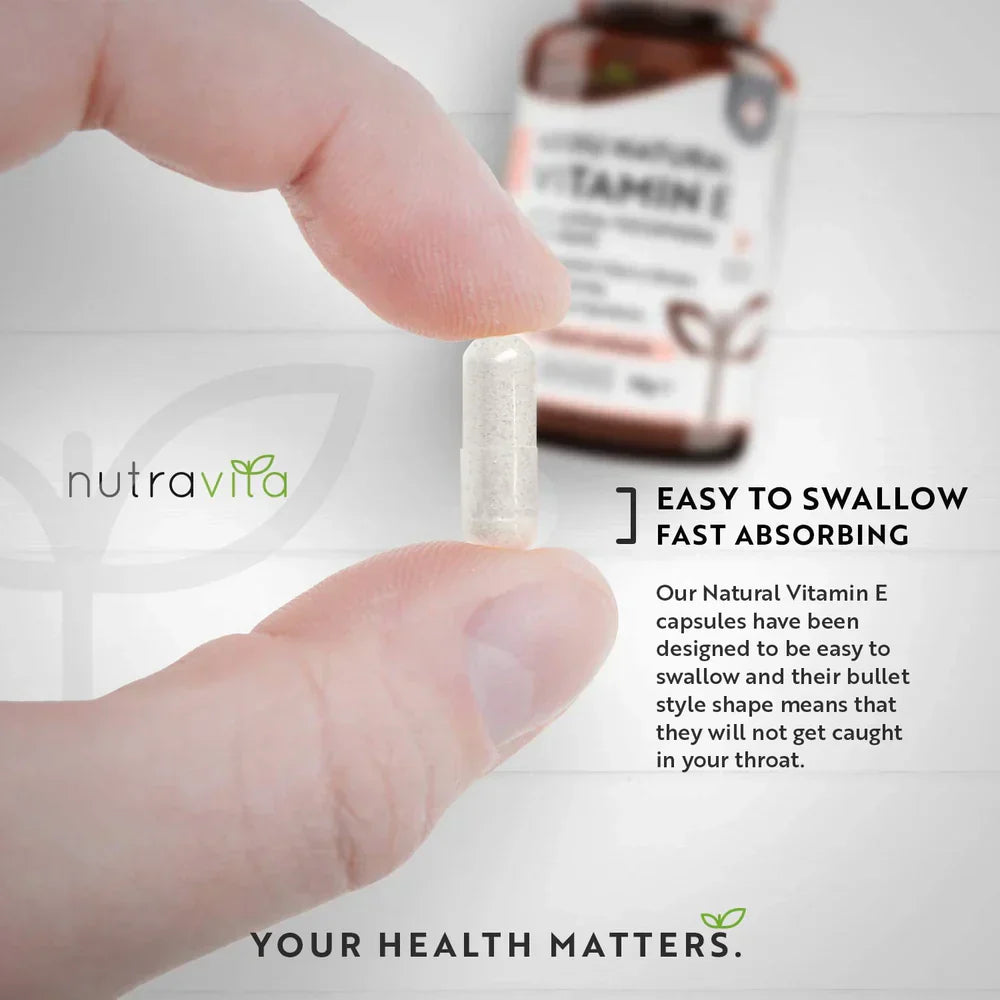Vitamina E naturala 400UI 90 Vcaps