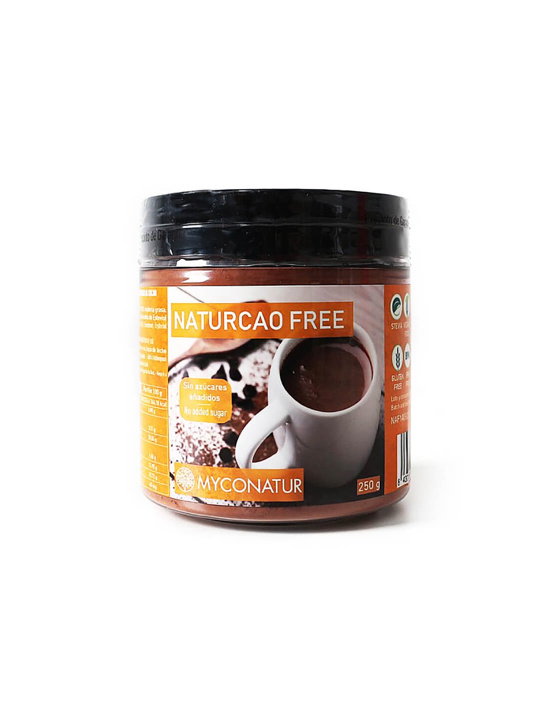 Naturcao Free, Bio - Pudră naturală de cacao organică, 250 g Myconatur