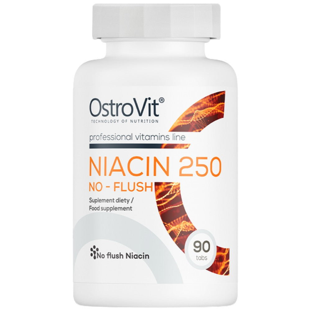 Niacină 250 | No-Flush 90 tablete