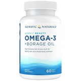 Nordic Beauty Omega-3 | Cu ulei de borage - 60 capsule de gel