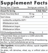 Nordic Flora Probiotic Daily | 12 miliarde de celule active - 60 de capsule
