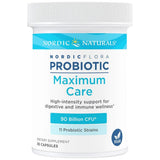 Nordic Flora Probiotic Maximum Care | 90 de miliarde de celule active - 30 de capsule