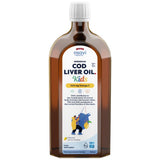 Ulei de ficat de cod norvegian copii | Omega lichid cu aromă de lămâie - 500 ml