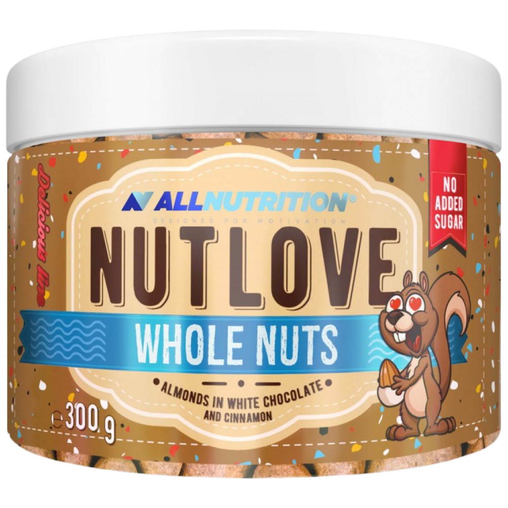 NutLove Nuci de migdale întregi | Arome diferite - 300 de grame