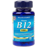 Vitamina B12 Cianocobalamina 100 mcg - 100 tablete