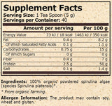 Pure Nutrition - SPIRULINA BIO - 200 g