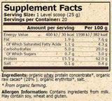 Pure Nutrition - PROTEINĂ DIN SER ORGANIC CU CACAO - 500 g