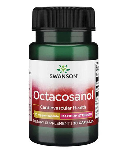 Octacosanol 20 mg | Puterea maximă - 30 capsule
