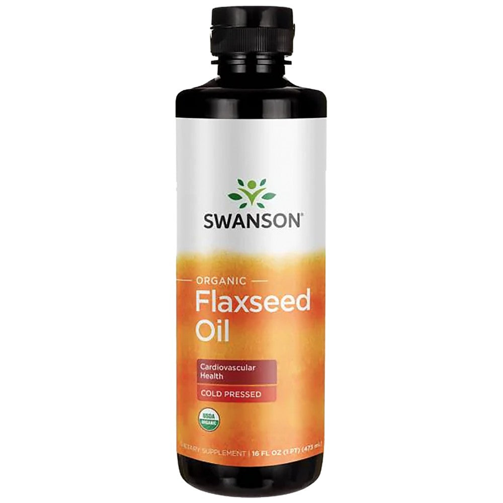 Ulei organic din semințe de in - presat la rece - 473 ml