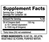 Ulei de oregano 150 mg / 90 capsule moi