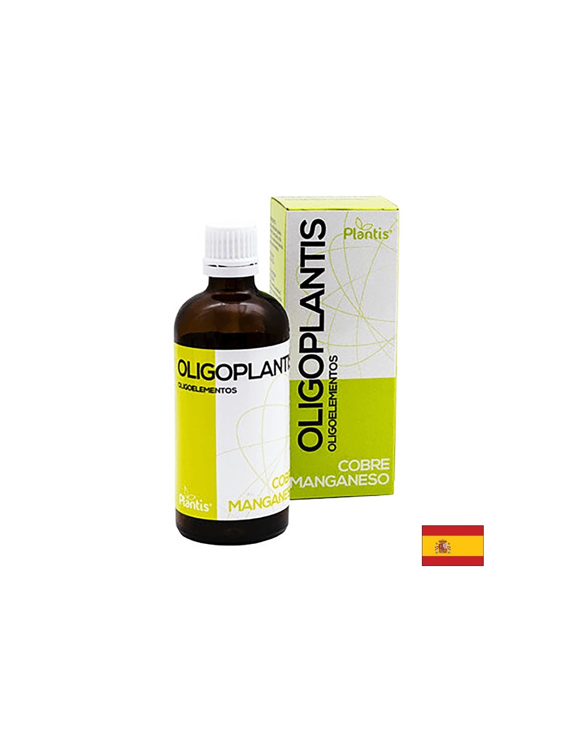 Cupru și mangan - sănătate pentru oase și inimă - Oligoelementos Plantis® - 100 ml