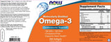 Omega 3 1000 mg / distilat molecular - 500 capsule de gel