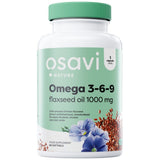 Omega 3-6-9 Ulei din semințe de in 1000 mg - 60 capsule moi