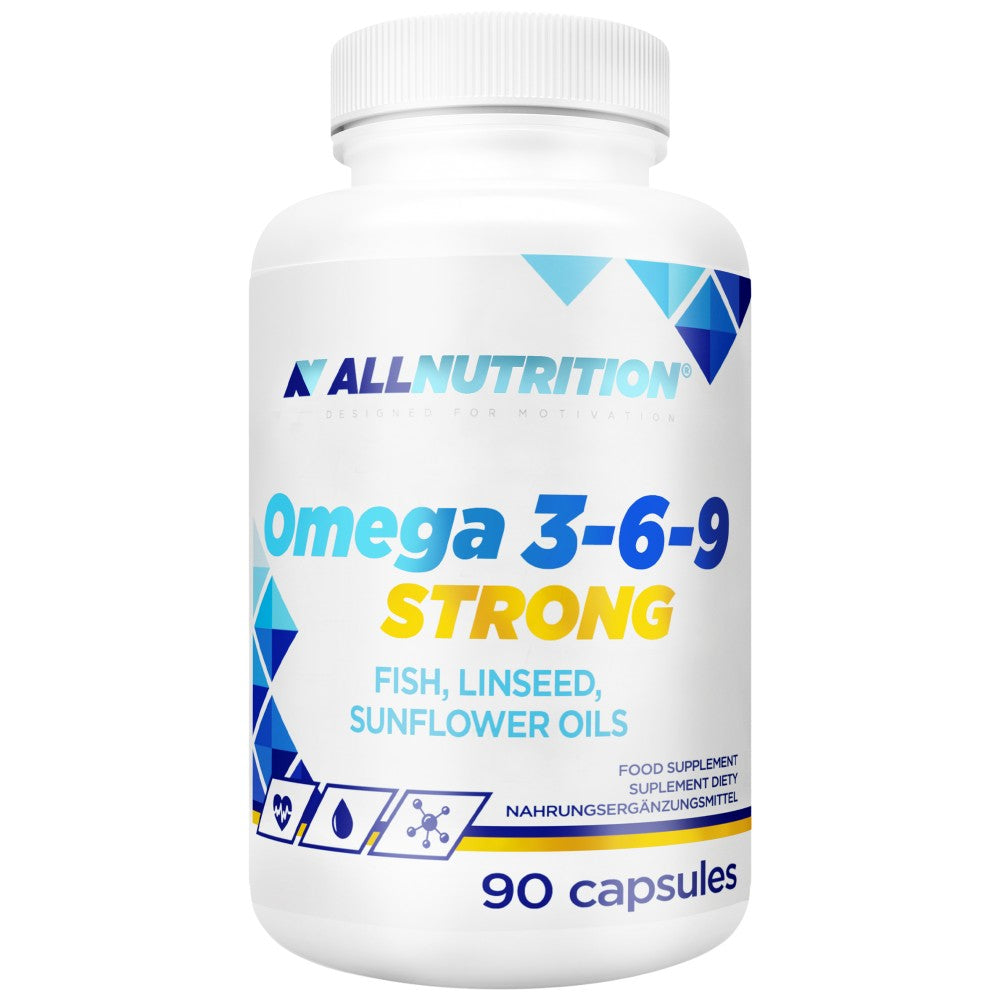 Omega 3-6-9 puternic - 90 capsule de gel
