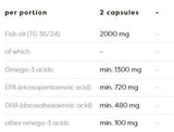 Omega-3 Extra 1300 mg - 120 capsule moi