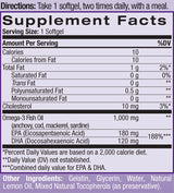 Ulei de pește Omega-3 1000 mg. / 150 capsule moi