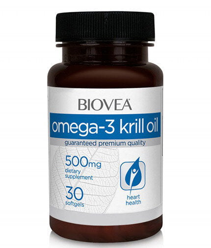 Ulei de Krill Omega-3 500 mg / 30 capsule moi