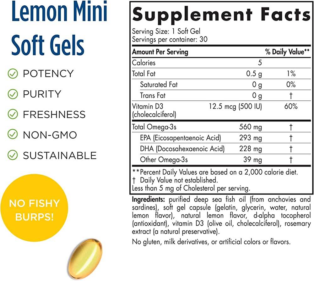 Omega ONE 560 mg - 30 capsule de gel